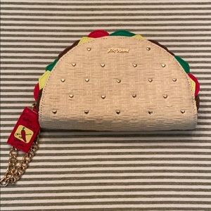 Betsey Johnson Taco Wristlet